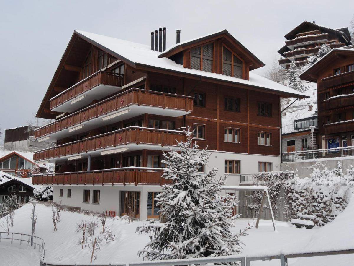 Chalet Bella Vista 4 Wengen Dış mekan fotoğraf
