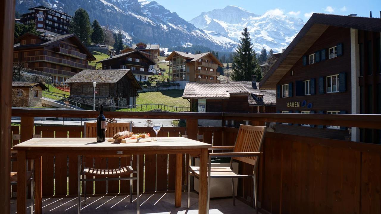 Chalet Bella Vista 4 Wengen Dış mekan fotoğraf