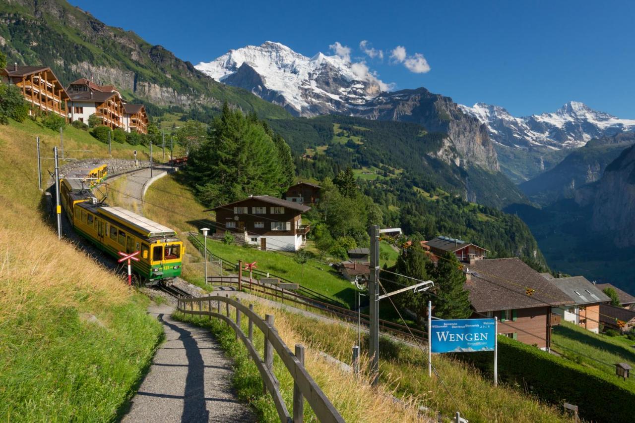 Chalet Bella Vista 4 Wengen Dış mekan fotoğraf