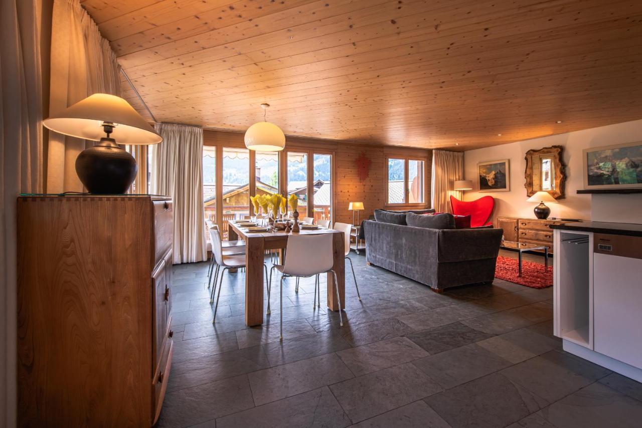 Chalet Bella Vista 4 Wengen Dış mekan fotoğraf