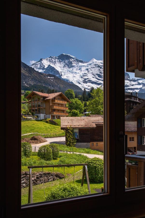 Chalet Bella Vista 4 Wengen Dış mekan fotoğraf