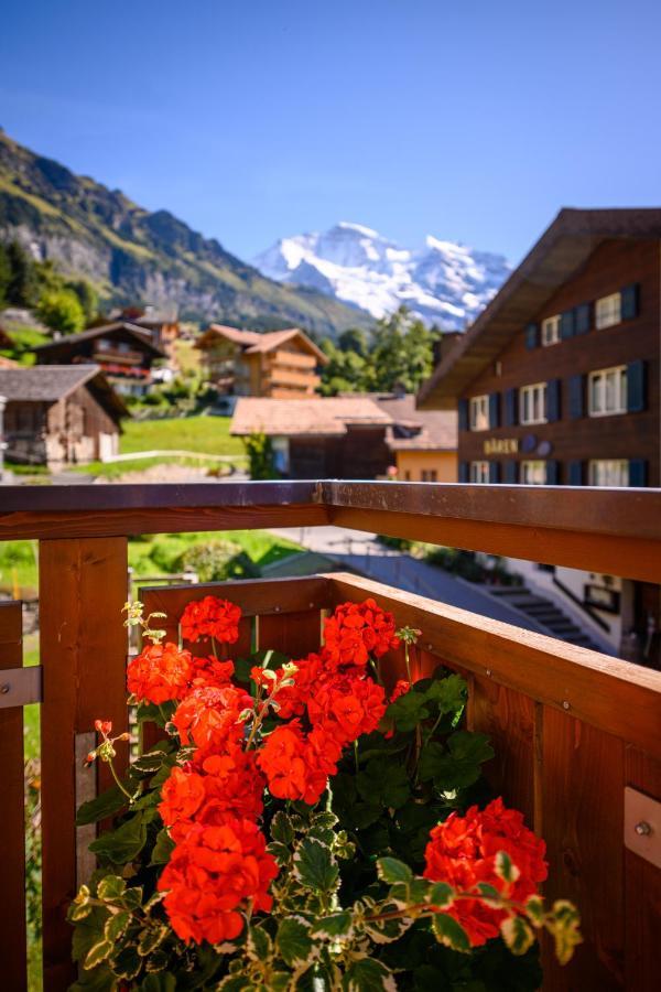 Chalet Bella Vista 4 Wengen Dış mekan fotoğraf